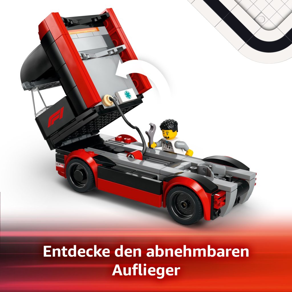 Produktabbildung F1® Transporter mit RB20 & AMR24 F1® Rennautos