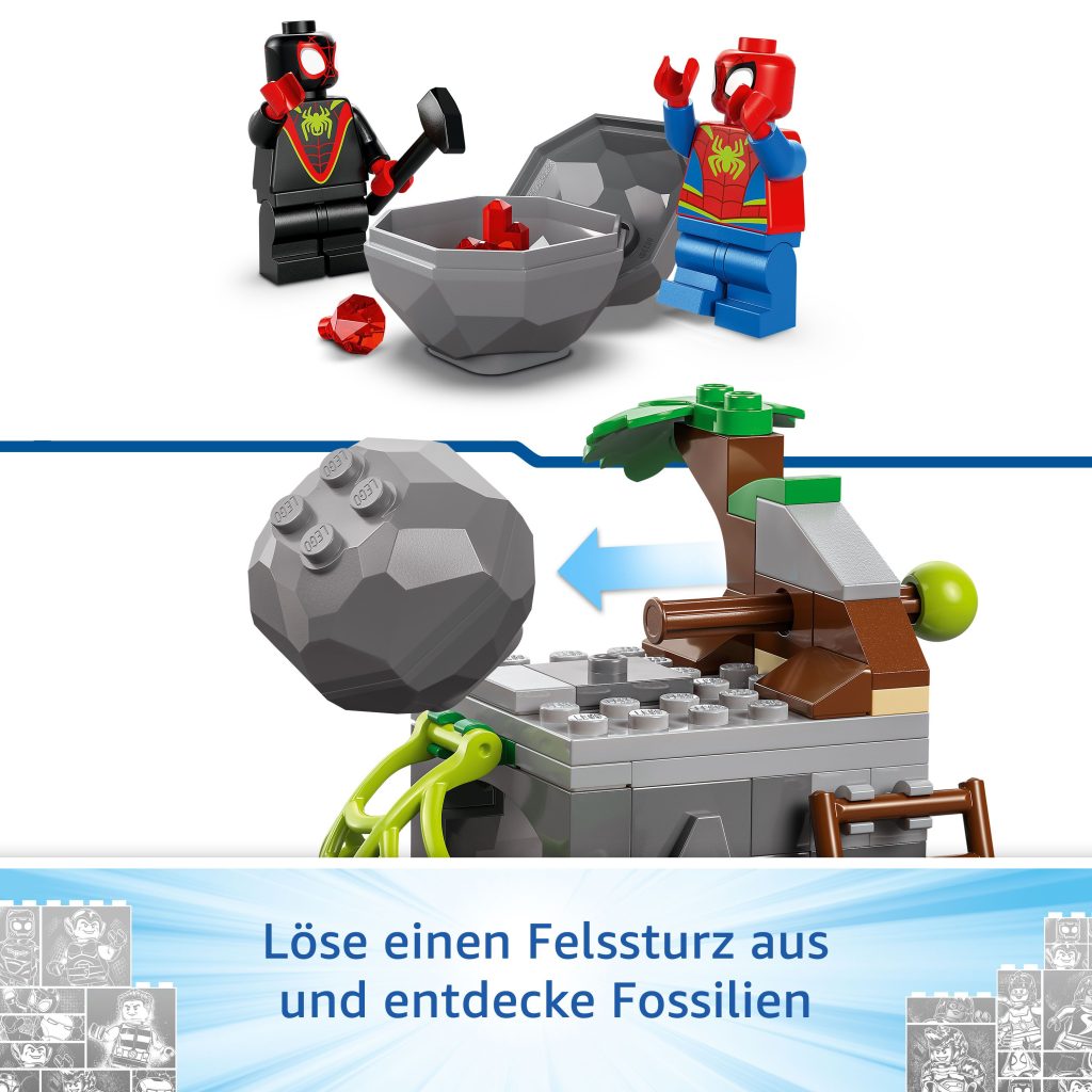 Produktabbildung Spideys Team auf Rettungsmission im Dino-Truck