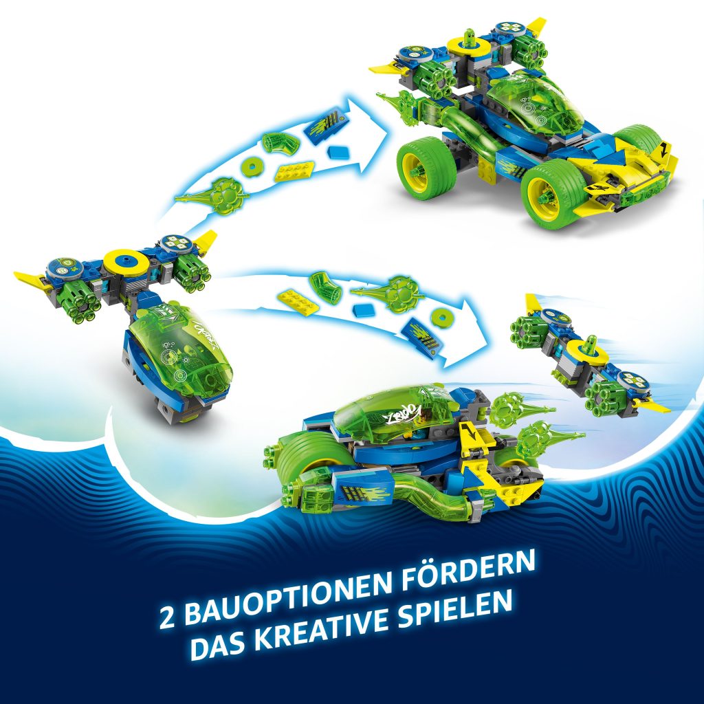 Produktabbildung Mateo mit dem Z-Blob Action-Rennwagen