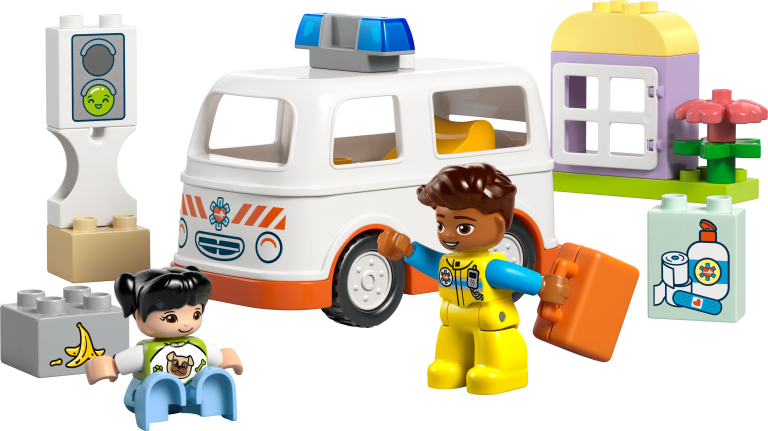 Rettungswagen mit Fahrer