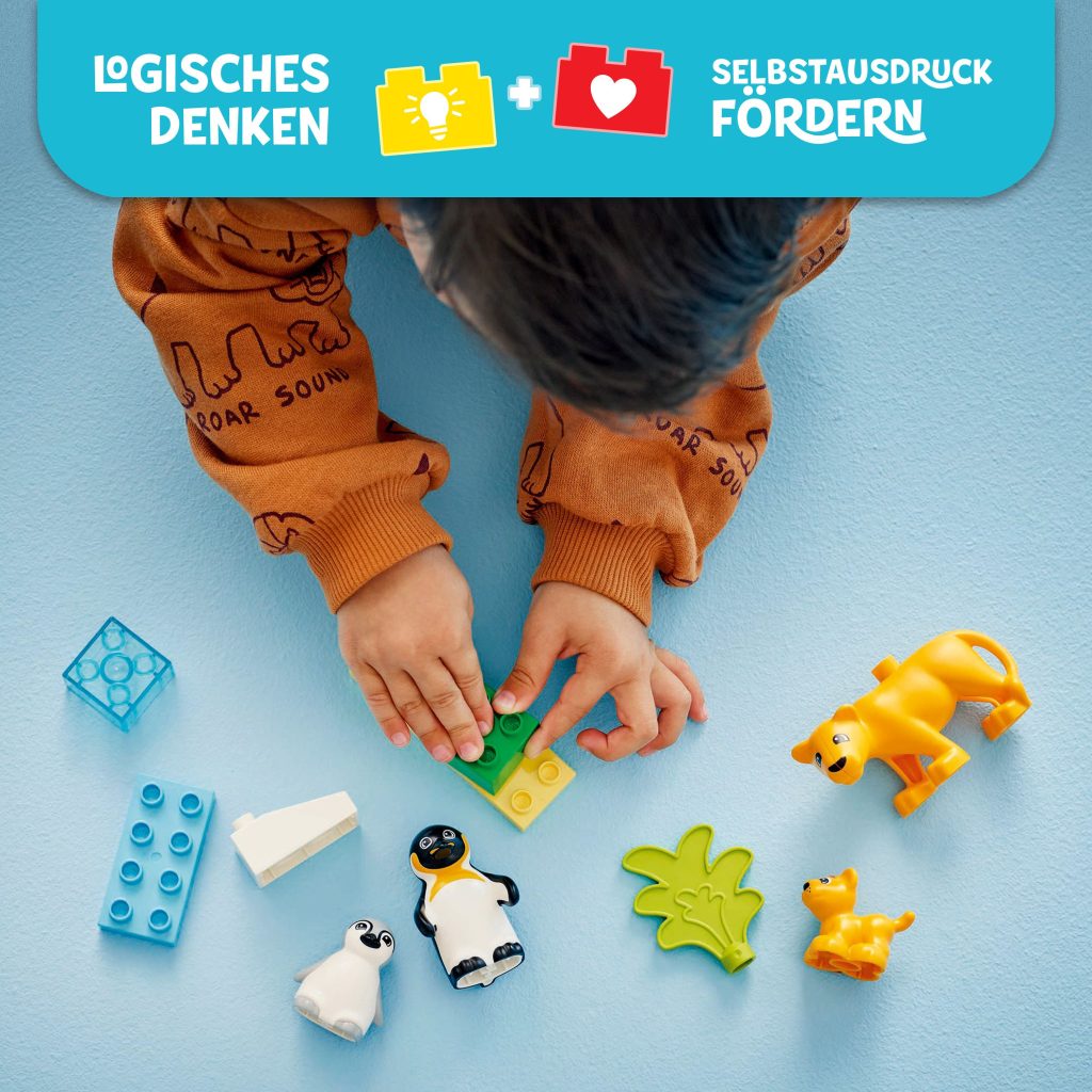 Produktabbildung Wildtier-Familien: Pinguine und Löwen