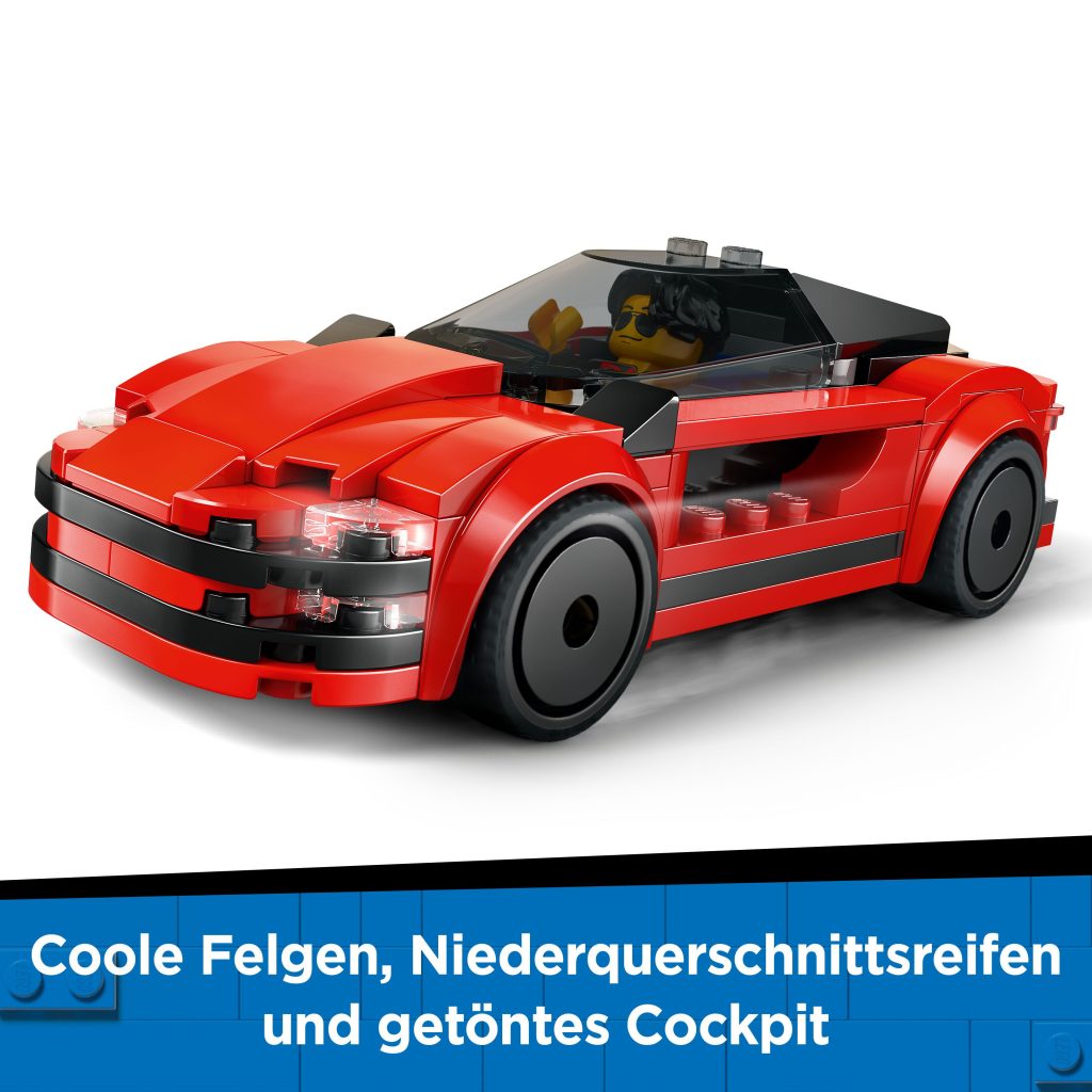 Produktabbildung Roter Sportwagen