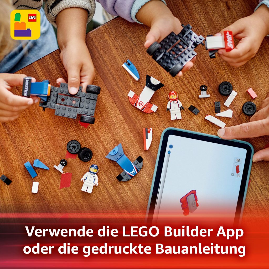 Produktabbildung F1® Williams Racing und Haas F1® Rennautos