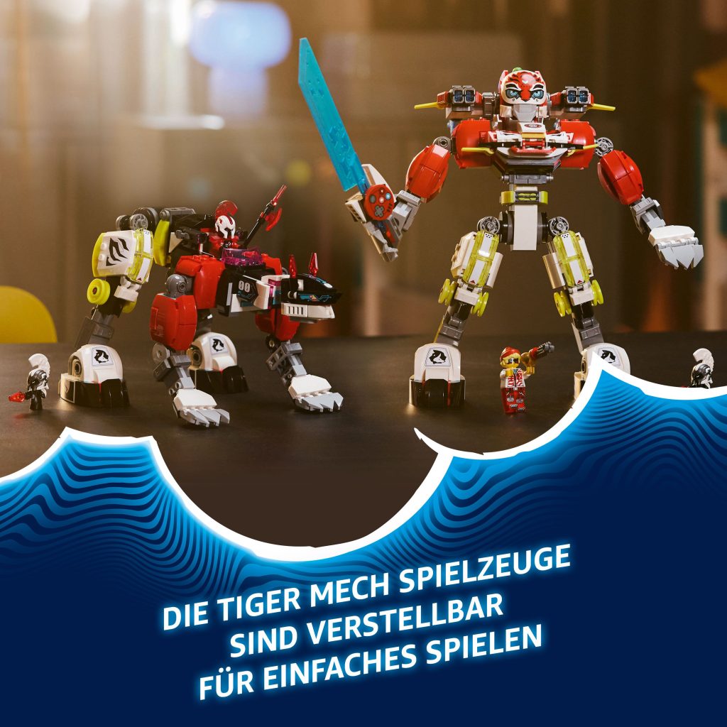 Produktabbildung Coopers Tiger-Mech und Zero's Hot Rod Auto