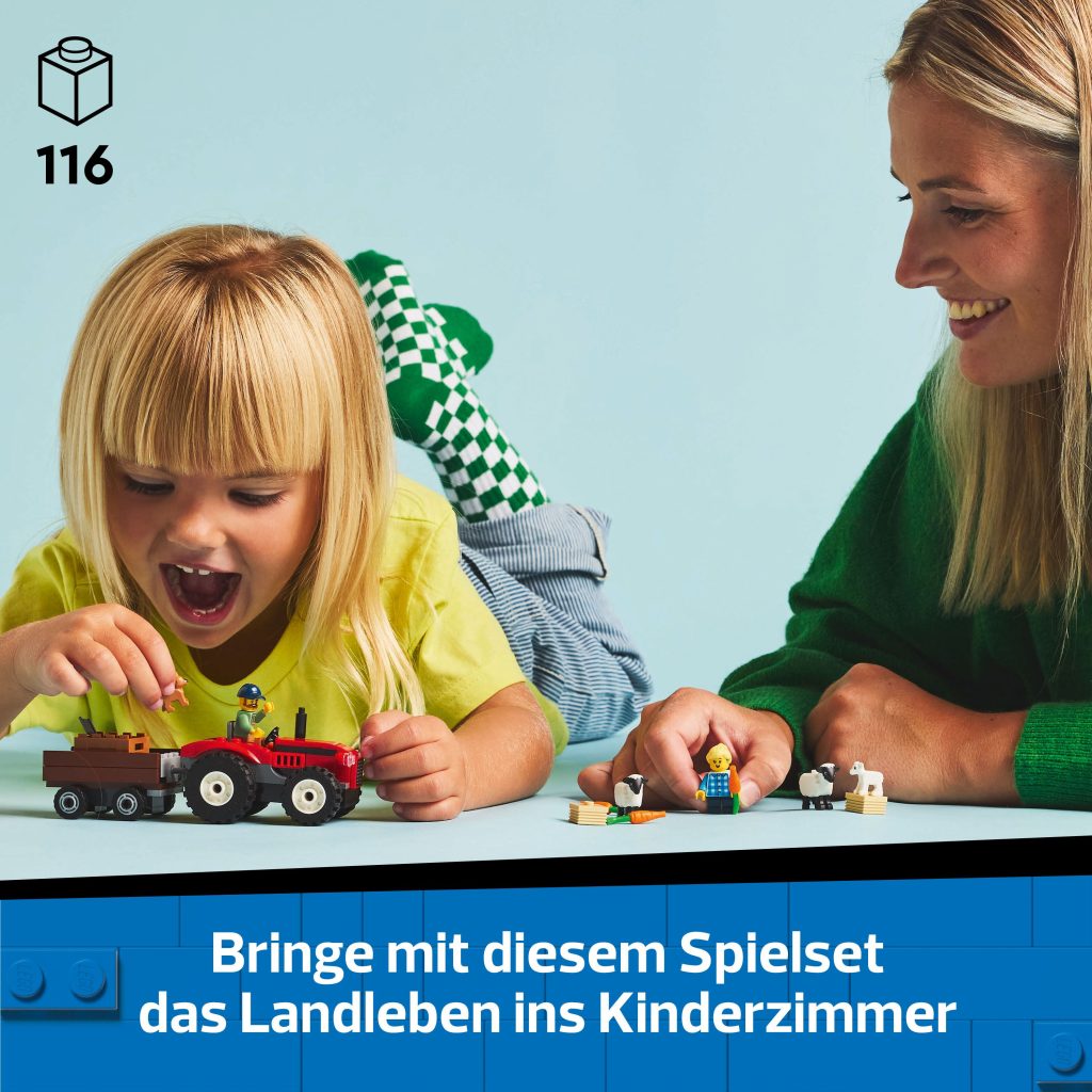 Produktabbildung Traktor mit Anhänger