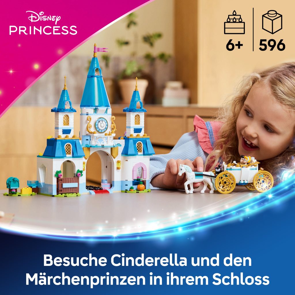 Produktabbildung Cinderellas Schloss und Pferdekutsche