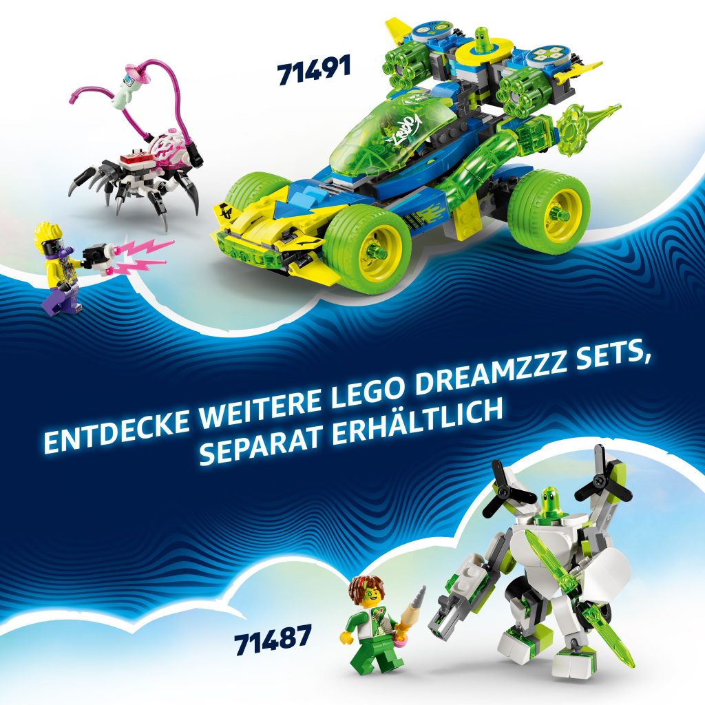 Produktabbildung Mateo mit dem Z-Blob Action-Rennwagen