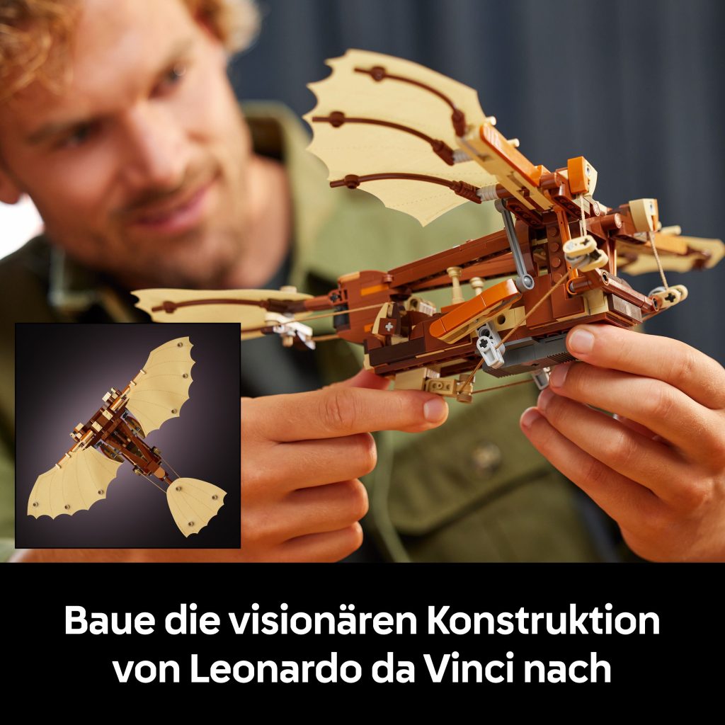 Produktabbildung Leonardo da Vincis Fluggerät