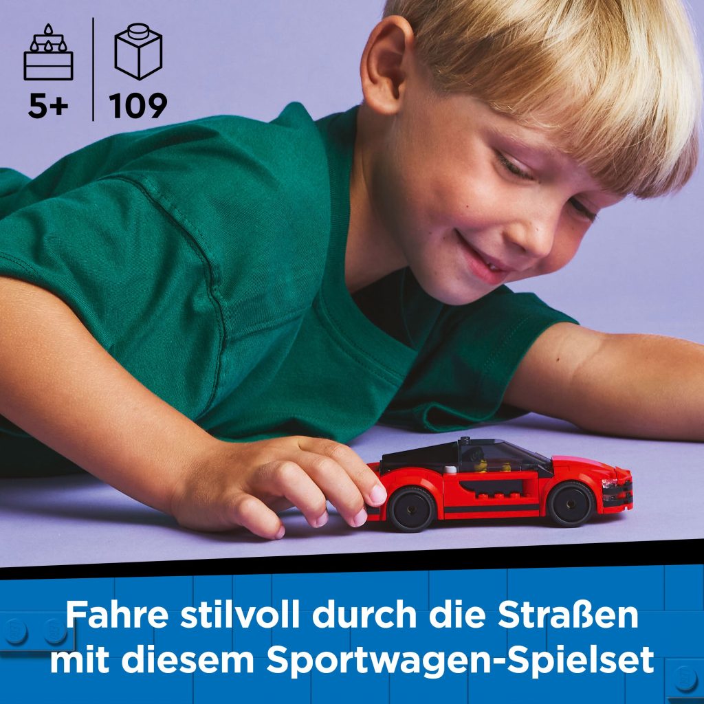 Produktabbildung Roter Sportwagen