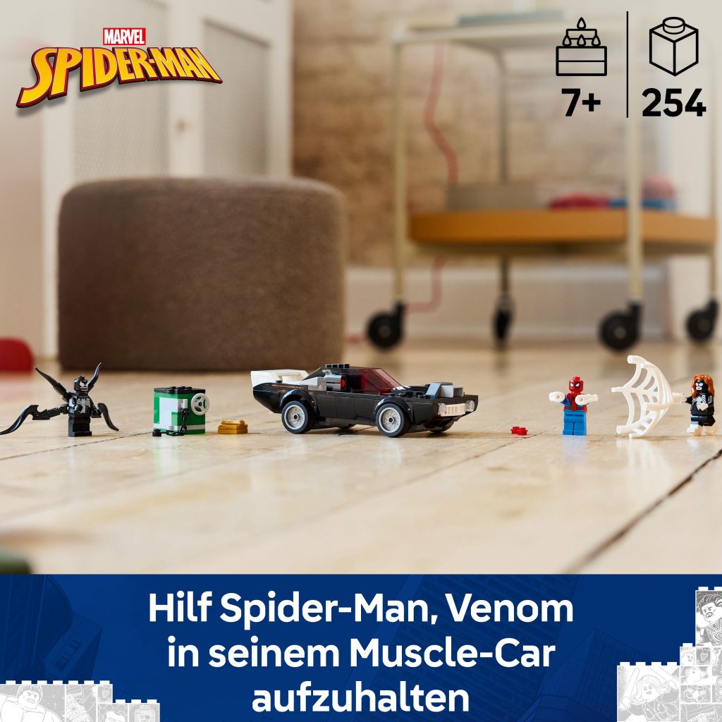 Produktabbildung Spider-Man vs. Venom Muscle-Car