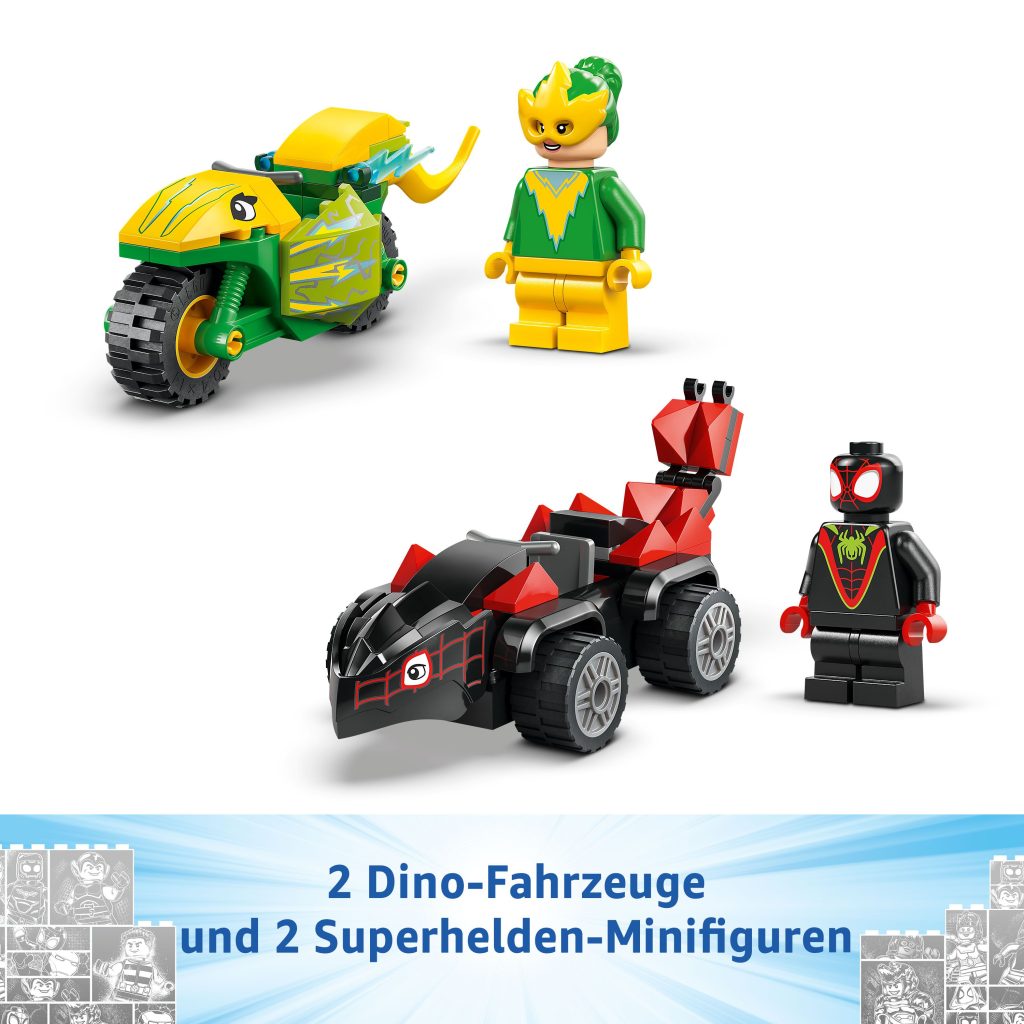 Produktabbildung Actionspaß mit Spin und Electro in ihren Dino-Flitzern