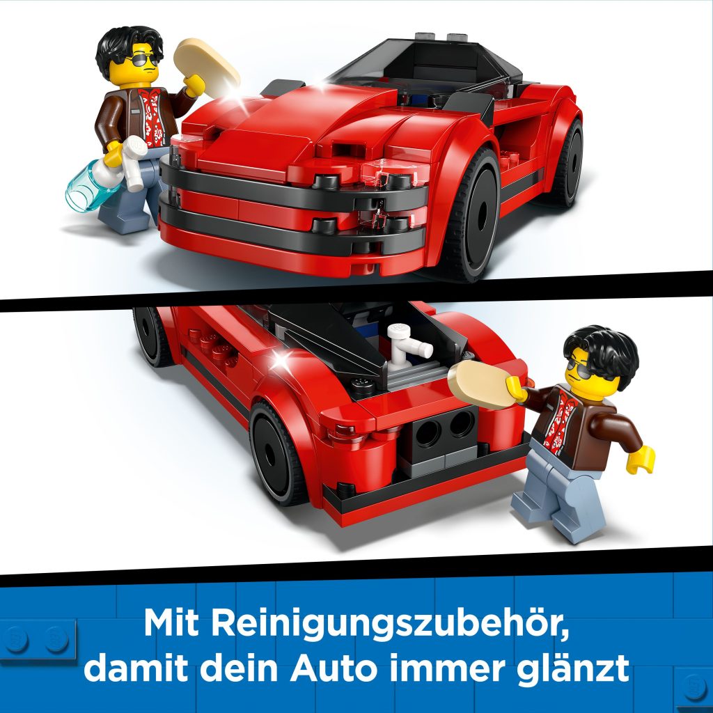 Produktabbildung Roter Sportwagen