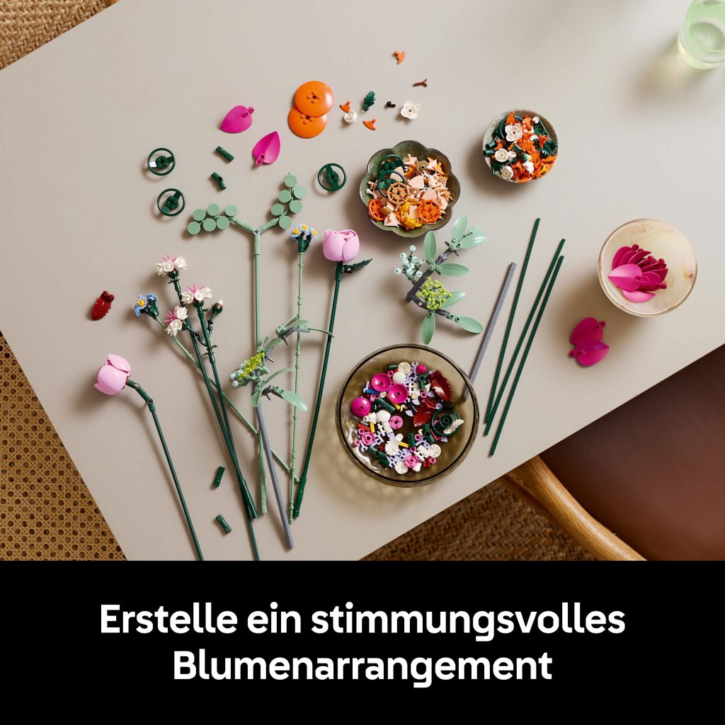 Produktabbildung Schöner Rosafarbener Blumenstrauß