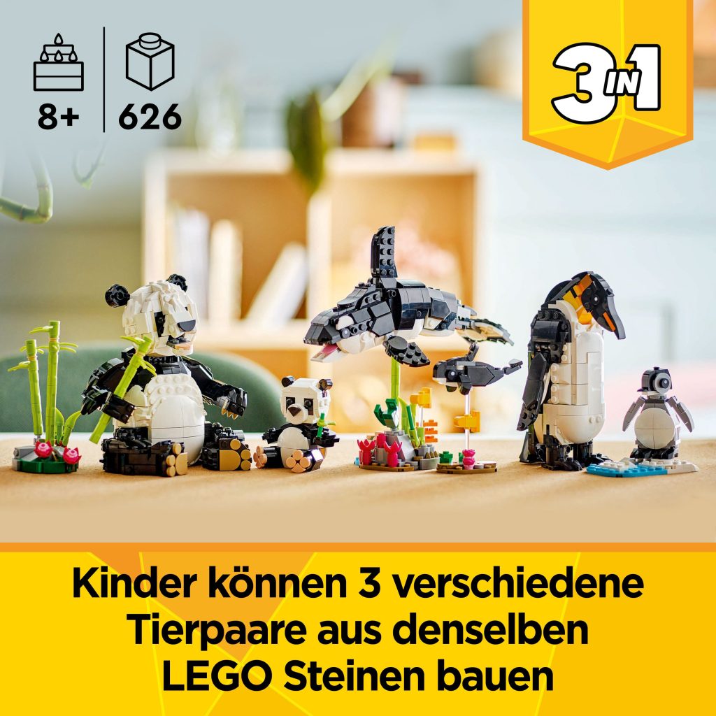 Produktabbildung Wilde Tiere: Pandafamilie