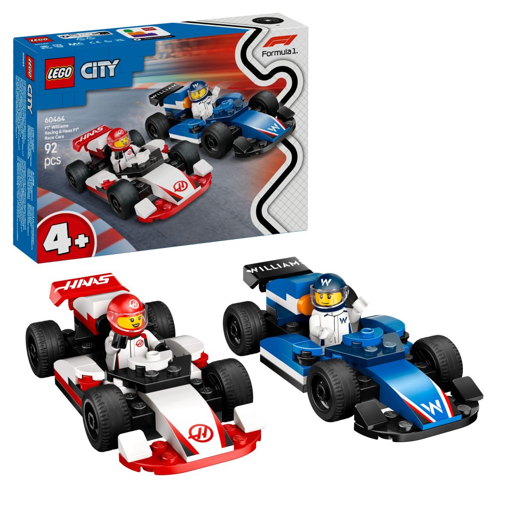 Produktabbildung F1® Williams Racing und Haas F1® Rennautos