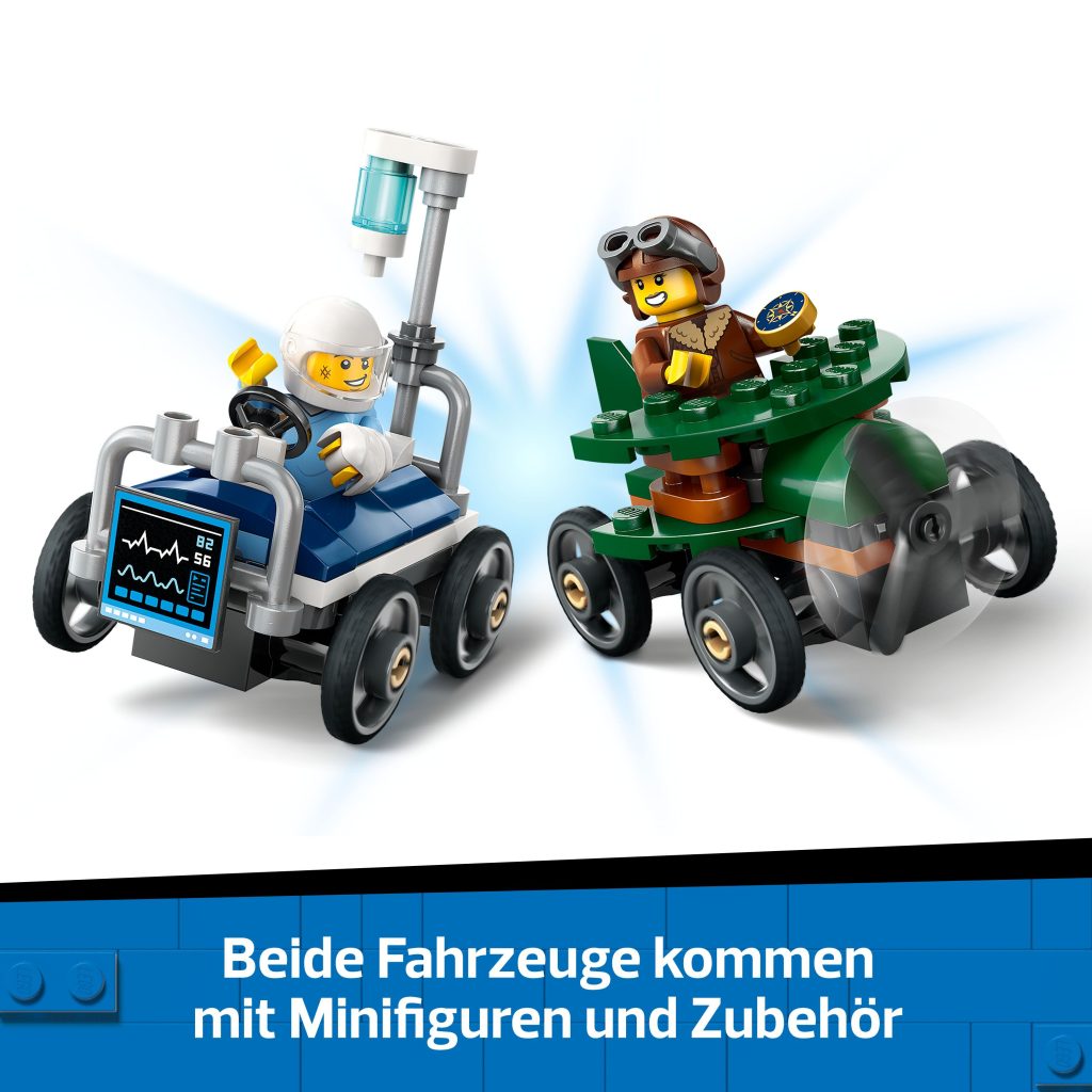 Produktabbildung Flugzeug vs. Krankenhausbett