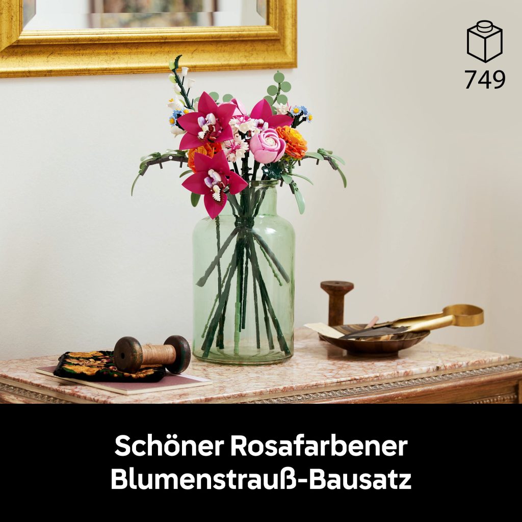 Produktabbildung Schöner Rosafarbener Blumenstrauß