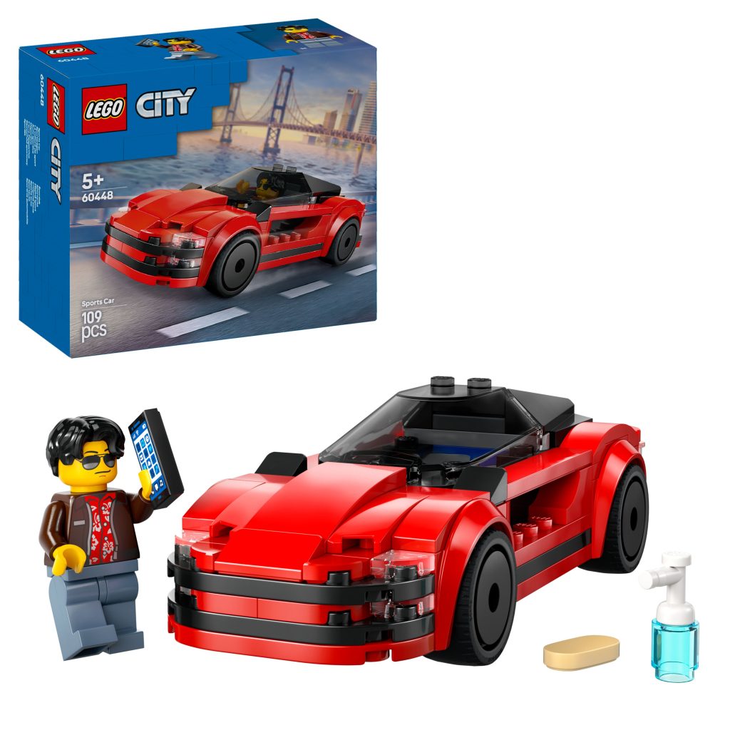 Produktabbildung Roter Sportwagen