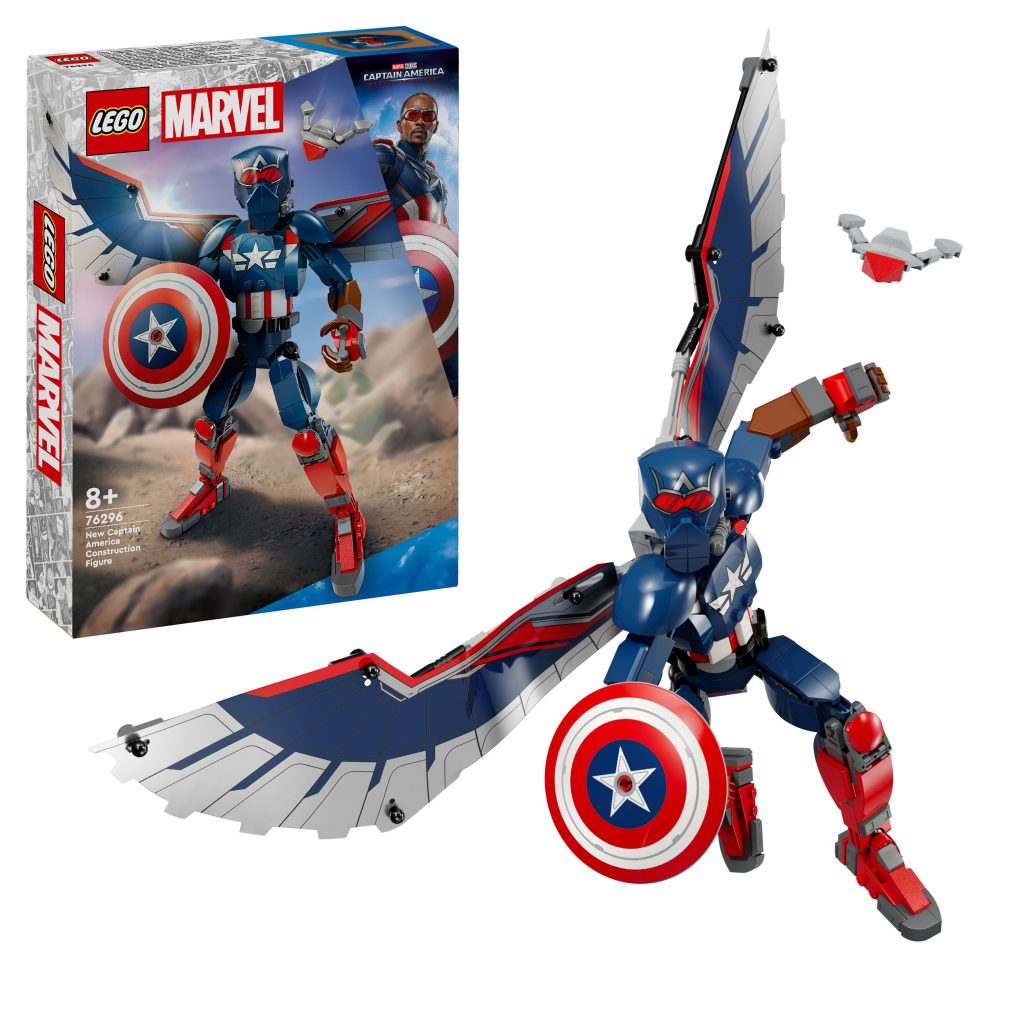 Produktabbildung New Captain America Baufigur