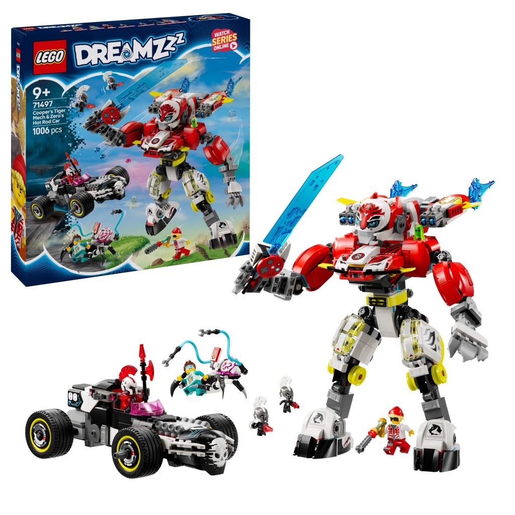 Produktabbildung Coopers Tiger-Mech und Zero's Hot Rod Auto