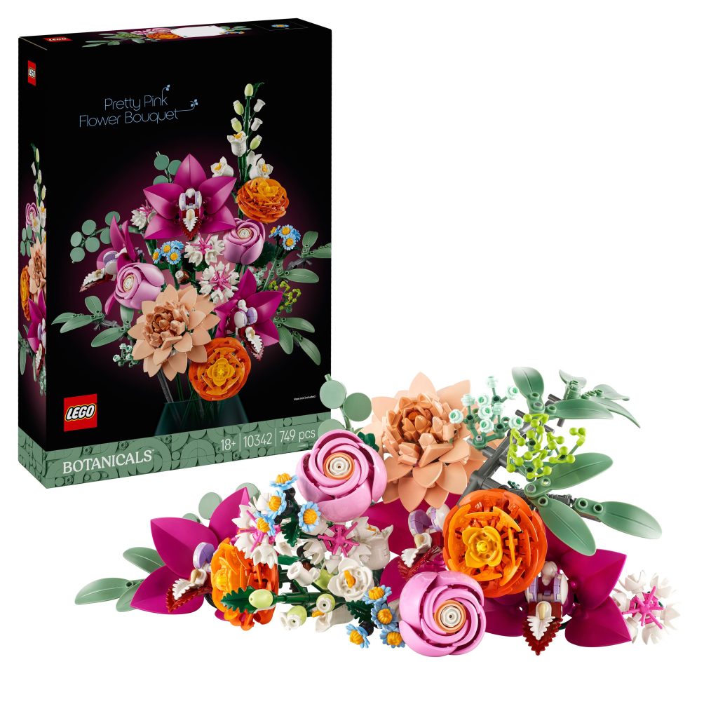 Produktabbildung Schöner Rosafarbener Blumenstrauß