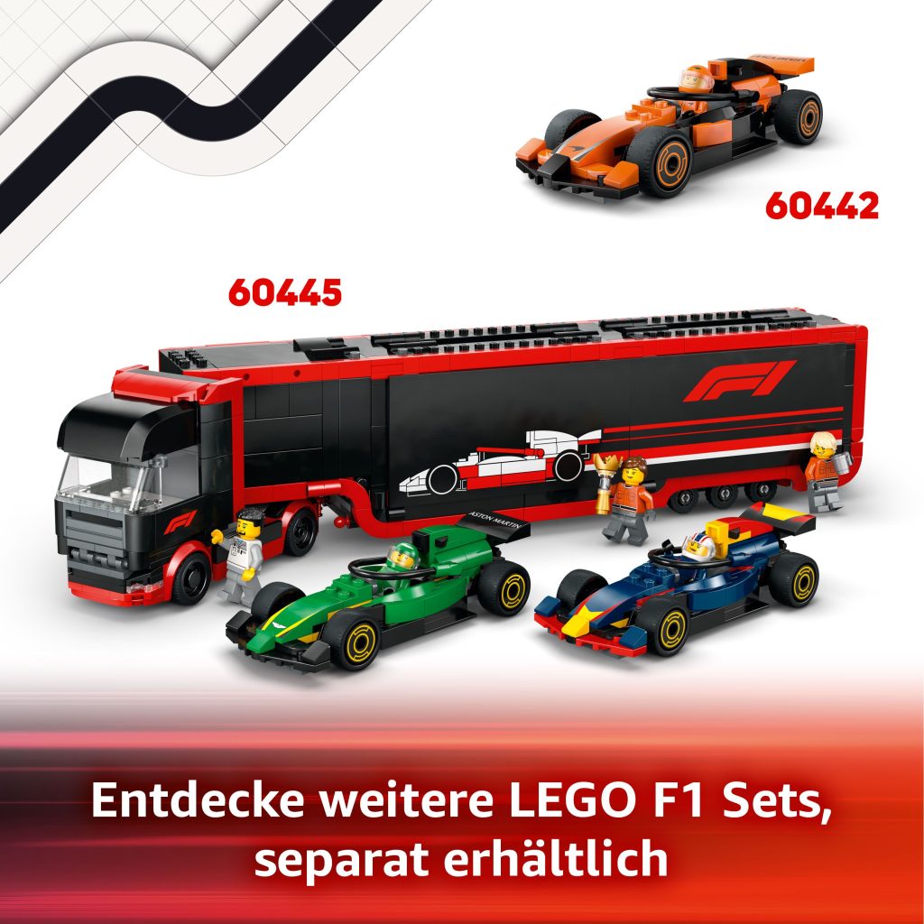 Produktabbildung F1® Garage mit Mercedes-AMG & Alpine Rennautos