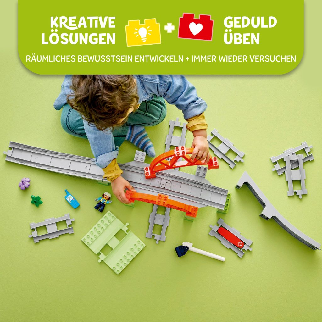 Produktabbildung Eisenbahnbrücke und Schienen – Erweiterungsset