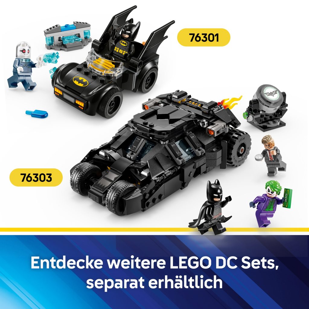Produktabbildung Batman™ & Batmobil™ vs. Mr. Freeze™
