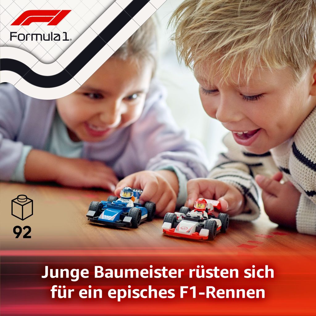 Produktabbildung F1® Williams Racing und Haas F1® Rennautos