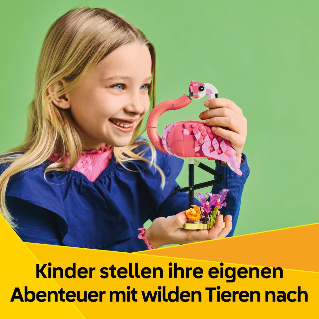 Produktabbildung Wilde Tiere: Rosa Flamingo