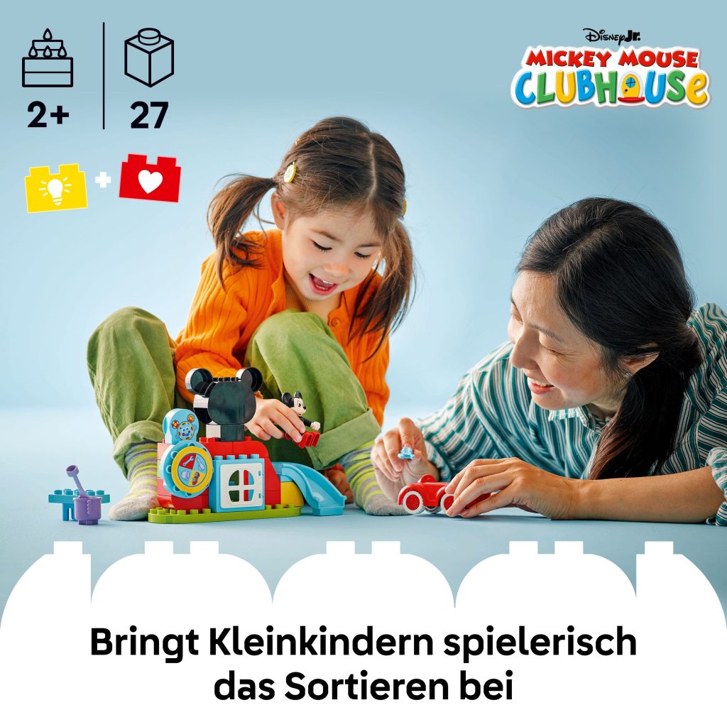 Produktabbildung Mickys Clubhaus und Auto