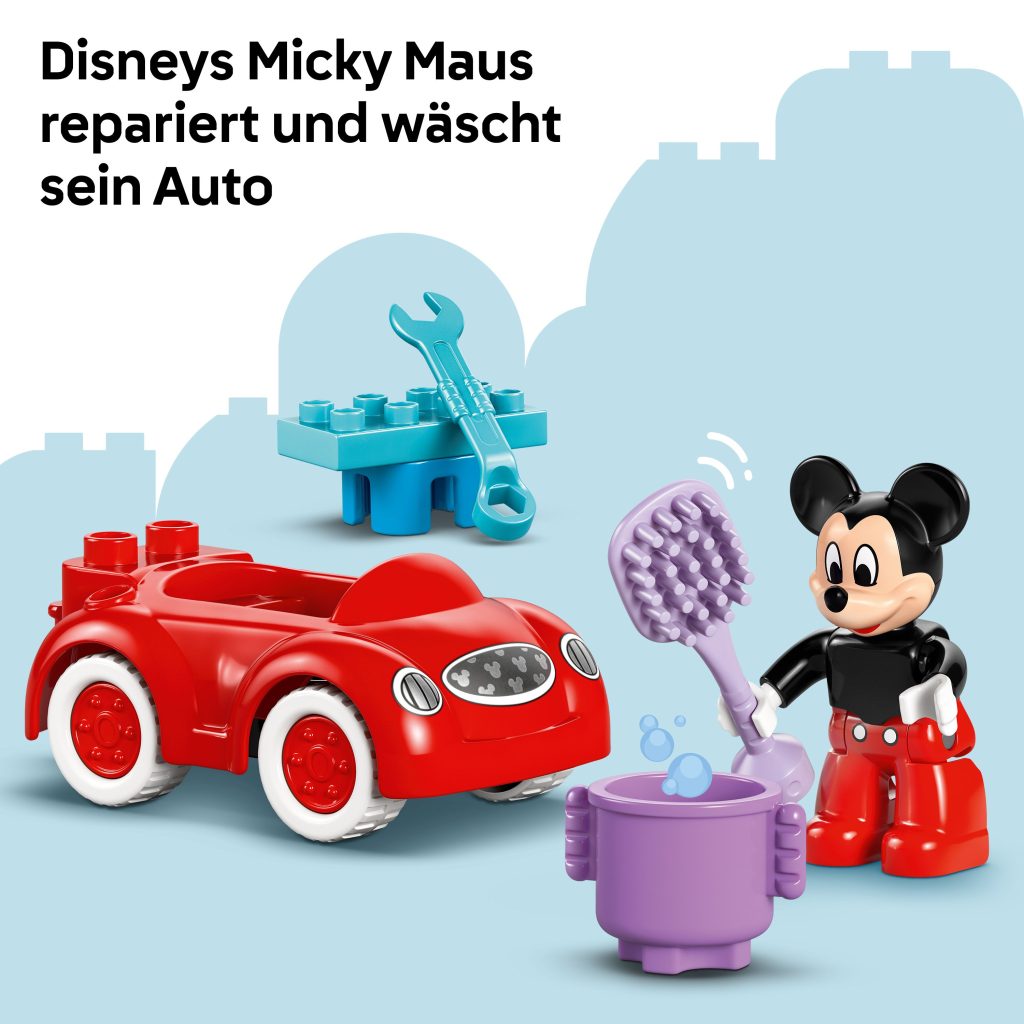 Produktabbildung Mickys Clubhaus und Auto