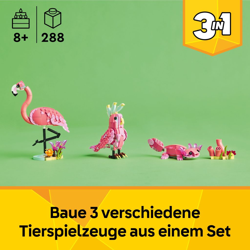 Produktabbildung Wilde Tiere: Rosa Flamingo
