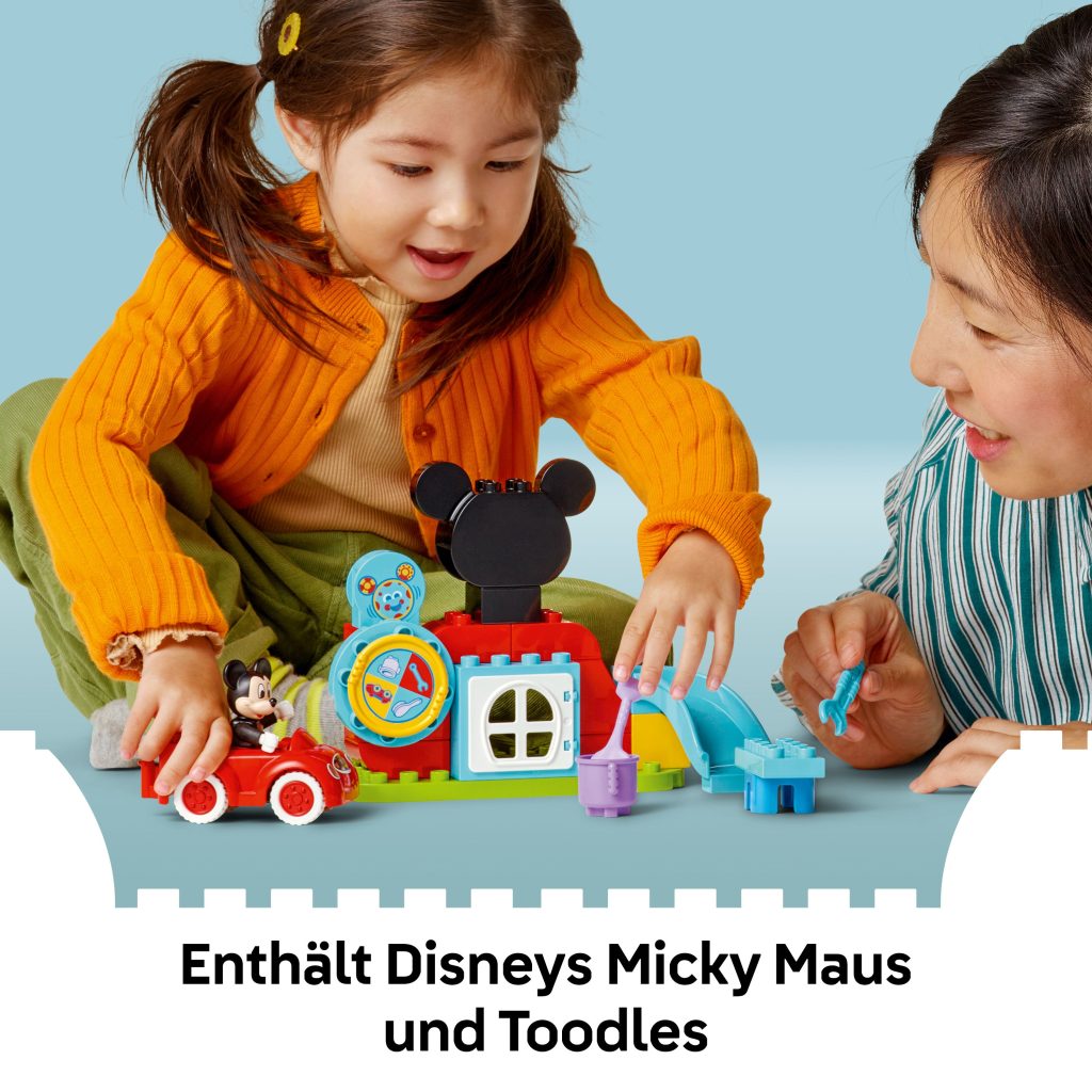 Produktabbildung Mickys Clubhaus und Auto