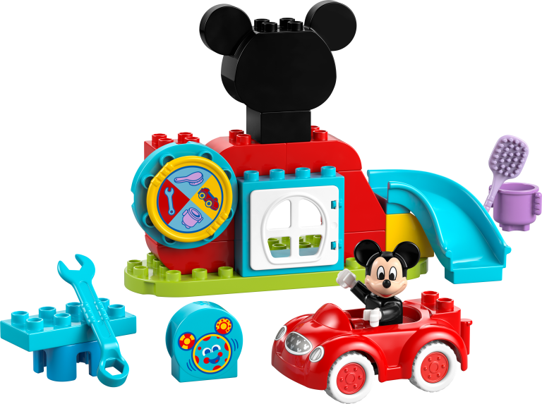 Mickys Clubhaus und Auto