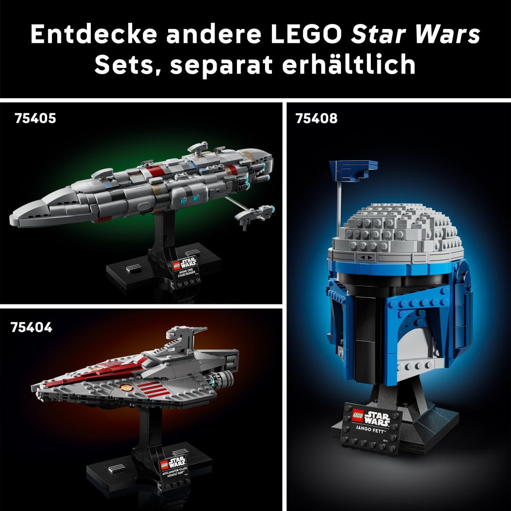 Produktabbildung Star Wars™ Logo aus LEGO Steinen