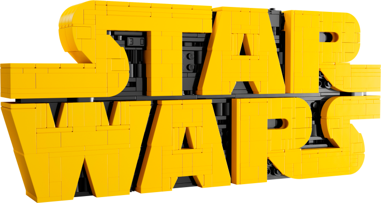 Star Wars™ Logo aus LEGO Steinen