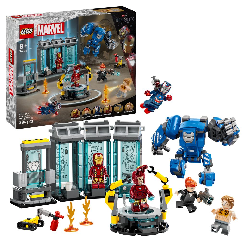 Produktabbildung Iron Mans Labor: Halle der Rüstungen