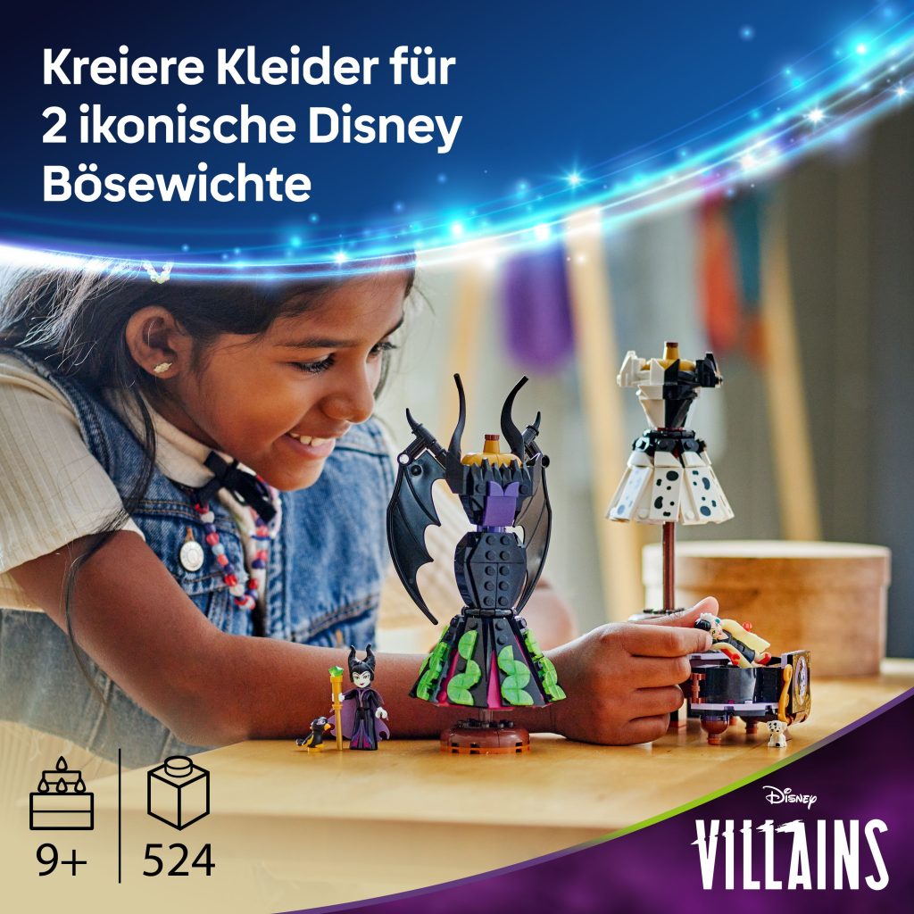 Produktabbildung Die Kleider von Malefiz und Cruella De Vil