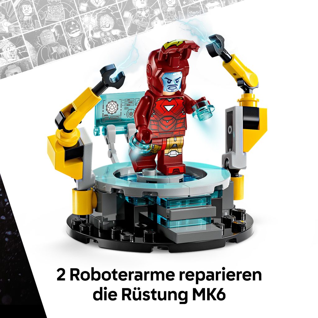 Produktabbildung Iron Mans Labor: Halle der Rüstungen
