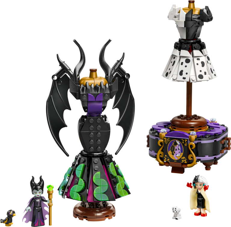 Die Kleider von Malefiz und Cruella De Vil