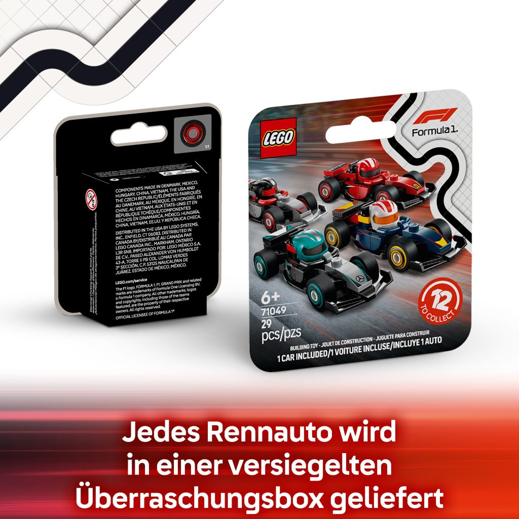 Produktabbildung F1® Rennwagen zum Sammeln