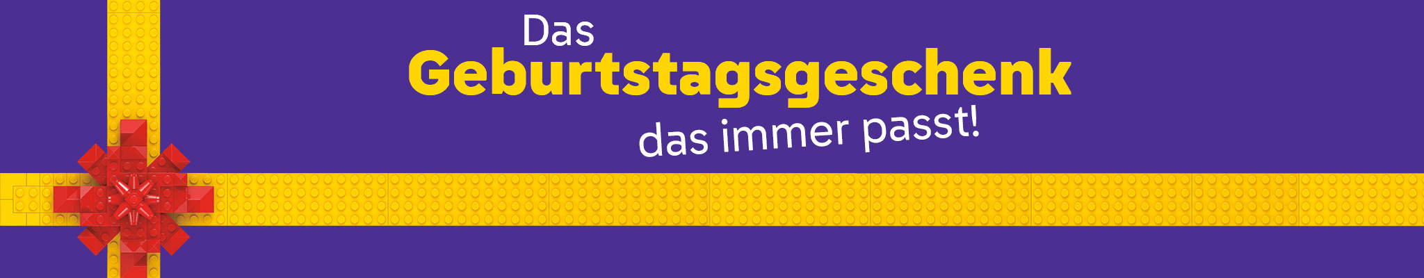 Das Geburtstagsgeschenk das immer passt!