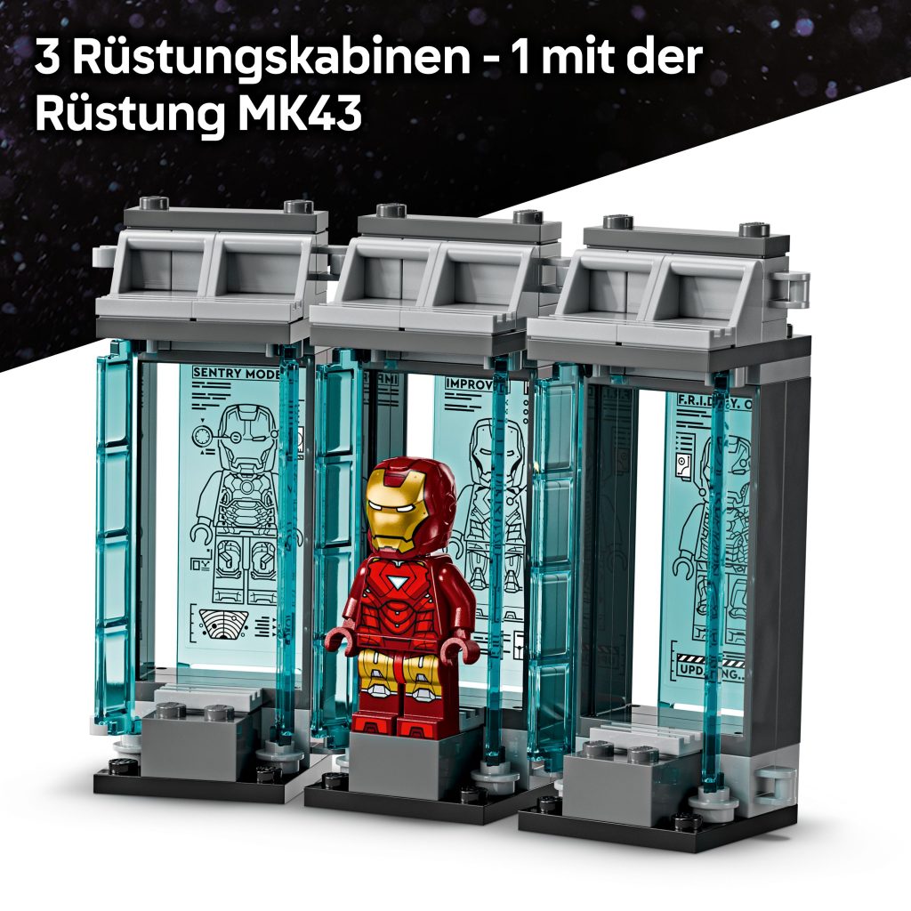 Produktabbildung Iron Mans Labor: Halle der Rüstungen