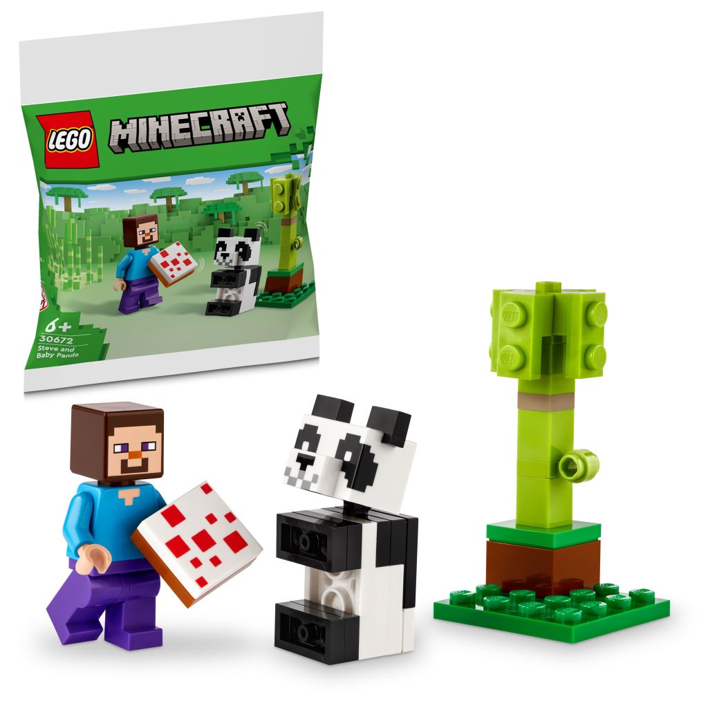 Produktabbildung Steve mit Baby-Panda