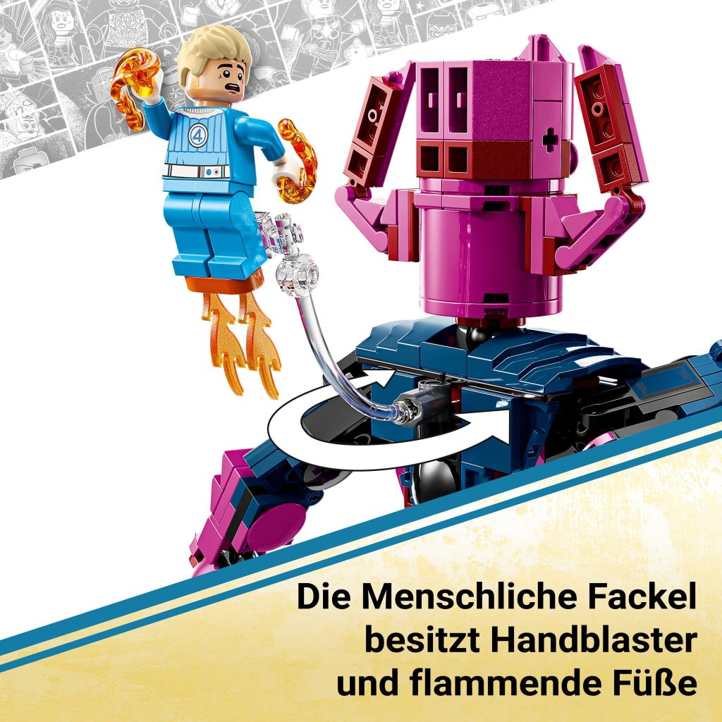Produktabbildung Fantastic Four vs. Galactus Baufigur