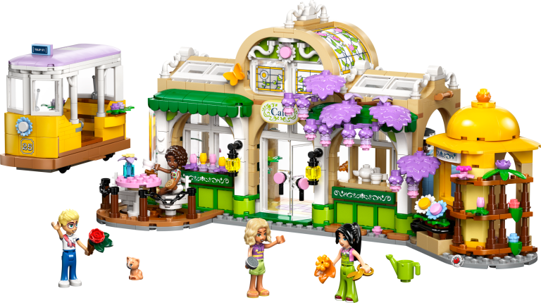 Pflanzencafé und Blumenkiosk