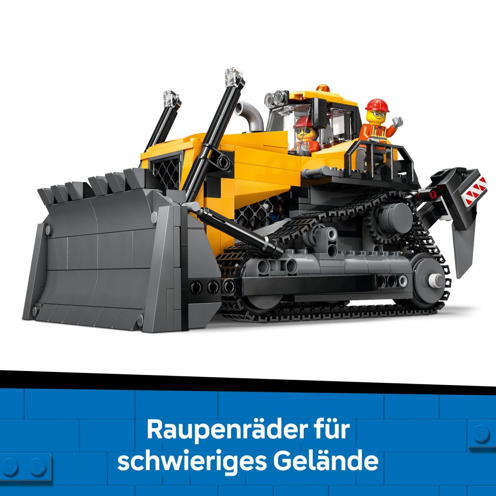 Produktabbildung Gelber Bulldozer