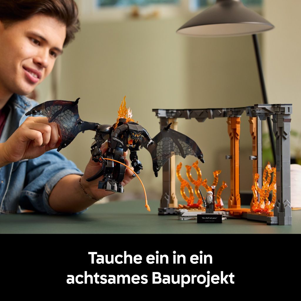 Produktabbildung Der Herr der Ringe: Balrog™ Bücherstütze