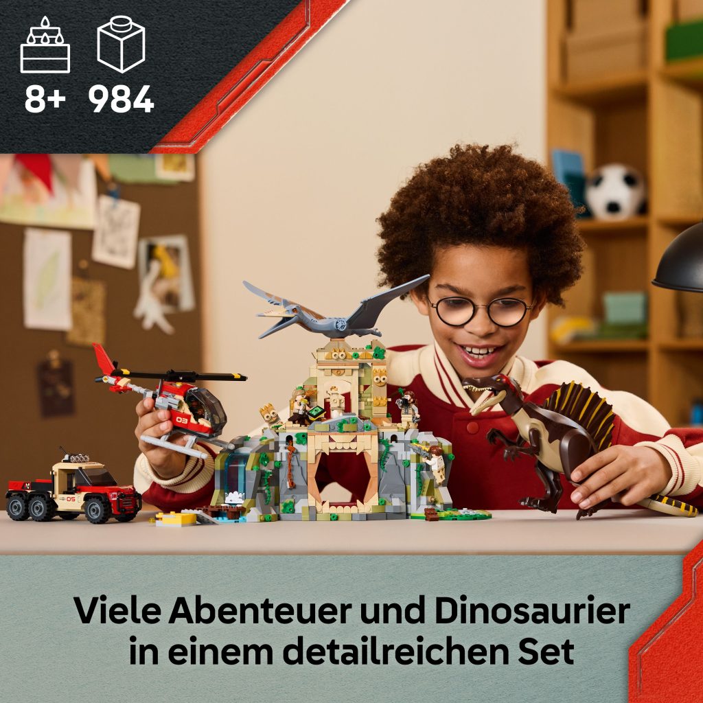 Produktabbildung Spinosaurier & Quetzalcoatlus: Hubschrauber-Einsatz